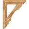 Ekena Millwork Olympic Slat Rough Sawn Bracket, Western Red Cedar, 6"W x 34"D x 42"H BKT06X34X42OLY06RWR - alternate 4